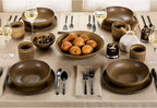 Solino Home Natural Linen Tablecloth 60 x 84 Inch - 100% Pure Linen Table Cloth for Rectangle Tables - Fete, Machine Washable Tablecloth for Fall, Autumn, Thanksgiving, Christmas, Holiday