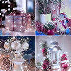 btfarm 10 Pack Fairy Lights Battery Operated with Timer, 10FT 30LED Twinkle Lights Waterproof, Copper Wire Christmas String Lights Battery Powered for Indoor Outdoor Wedding Party Holiday Decorations