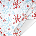Current Crackle Snowflake Christmas Rolled Wrapping Paper - Premium Jumbo 23-Inch x 32-Foot Gift Wrap Roll, 61 Square Feet Total