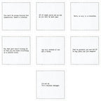 Five Star Napkins 40th Birthday Quotes White Cotton Cocktail Napkins, Beverage Napkins, Bar Napkins, Cloth Napkins, Party Napkins, Events, Holidays, Weddings, Birthdays, Disposable, 4.5" x 4.5"- (50x)