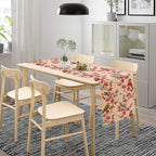 Floral Butterfly Table Runner Seasonal Spring Flower Bird Table Decoration Table Runner for Home Party Decoration 13x120 Inch