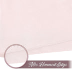 12 Pieces Light Pink Satin Napkins, 17" x 17" Square Table Napkins, Silky Soft Smooth Washable Napkins for Restaurant, Weddings, Dinner, Party Decoration
