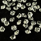 820 PCS Clear Fake Ice,0.43x0.55 Inch,1.1 lbs Acrylic Crystal Gemstones for Decoration, Photography, Vase Filling, and Parties,Non-Toxic and Reusable