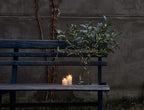 LITBLOOM Lighted Olive Branches 24IN 72 LED with Timer Battery Operated Lit Artificial Greenery for Wedding Party Spring Home Decoration Indoor Outdoor