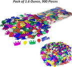 Confetti Happy Birthday Sequins Table Confetti Metallic Foil Sprinkles or DIY Multicolor Birthday Sequins Metallic for Birthday Party Supplies