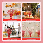6 Pack Star Table Centerpieces for Party, Birthday Table Decorations for Kids Adults, Party Centerpieces for Tables for Wedding Baby Shower Graduation Holiday Event (Red)