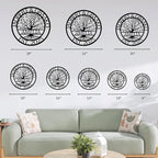 Custom Tree Of Life Metal Signs Wall Art, Personalized Family Last Name Outdoor Metal Signs, Wedding Gifts For Couple, Name Sign Customized Christmas Valentine's Day Housewarming Gifts