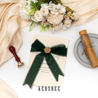 3 Rolls Dark Green Handmade Chiffon Ribbon,1.5" x 21Yd Frayed Fringe Silk Ribbons (3 Rolls *7Yd) for Gifts Wrapping, Wedding Invitations, Bridal Bouquets, Decorations
