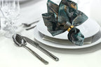 Gold Napkin Rings-10 Pcs Stainless Steel Napkin Rings,Metal Napkin Ring for Table Settings Wedding Christmas Party Dinner Table