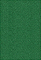 Ottomanson 6'6" x 18' Hallway Runner with Scraper Pile - Extra Durable Non-Slip Rug Mat for Indoor & Outdoor Use - Ideal for Kitchen, Entryway & Garage - High-Traffic Carpet, Green