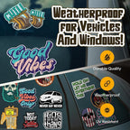 Large Custom Vinyl Decals – Full Color Personalized Sticker Decals Printing | Custom Business Logo Stickers for Windows, Stores, Walls, Doors, Cars, Trucks, Windshield, & More