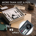 Wordsworth & Black Fountain Pen Gift Set, Includes Ink Bottle, 6 Ink Cartridges & A Refill Converter, 4 Replacement Nibs, Premium Package, Journaling, Calligraphy, Smooth Writing Pens [Silver Chrome]