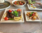 GreenWorks 6 inch and 8 inch Heavy-duty Compostable Plates (each 50 Count), 100 Count Bagasse and Bamboo Fiber Disposable Paper Plates
