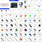 Freenove Complete Starter Kit with Board V5 Rev4 Mini (Compatible with Arduino IDE), Arm Cortex-M4 Microcontroller, 474-Page Detailed Tutorial, 343 Items, 90 Projects