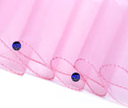 MDS Pack of 200 PCS Organza Chair Sashes Wider Dining Chair Bows Ribbon Tie Back for Wedding Party Birthday Bridal Shower Reception Event Banquet Home Chair Cover Decoration - Blush Pink
