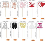 30 Pack Bride to be Cupcake Toppers Glitter Diamond Ring Love I Do Cupcake Picks Miss to Mrs He Asked She Said Yes Bridal Shower Wedding Engagement Bachelorette Cake Decorations Party Colorful