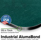 Custom Sign, Custom Street Sign, 11 Font Colors, 13 Font Styles, 4 Hole Options, 22 Sizes, 36x48 Inches, Rust Free DiBound, Fade Resistant, Made in USA by My Sign Center (Chalkboard Green)