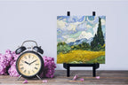 9 Inch Tabletop Easel Stand | Small Canvas Painting Display Easel Stand - Black | Canvas Paintings, Arts & Crafts, Frames, Wedding | Kids, Artists, Adults (4-Pack)
