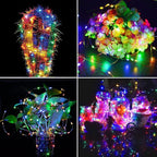 66Ft 200LED Christmas Fairy Lights Plug in, Waterproof String Lights Outdoor & Indoor 8 Modes with Timer, Bedroom Decor Twinkle Lights for Girl's Room Garden Party Christmas Decorations (Multicolor)