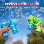 JOYIN 32 oz Bubble Solution Refills (Close to 1L/ 2.5 Gallon), Concentrated Solution for Bubble Machine, Wands, Blower, Easter (Red)