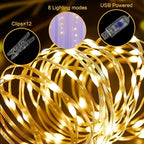 Fomcet Lavender Tulle Backdrop Curtains with Lights String 10FT X 10FT Sheer Curtain with Lights Tulle Curtains Backdrop for Wedding Birthday Party Photo Shoot (2 Panels 5x10FT)