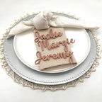 Wedding Name Tags, Personalized Place Cards Table Decoration For Birthdays, Bachelorette,Parties, and Events, Escort Name tags