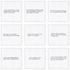 Five Star Napkins Subversive Quotes Cotton Cocktail Napkins,Beverage Napkin, Bar Napkin, Party Napkins,Small Napkins,Napkins for Events,Holidays, Weddings,Parties 4.5"x4.5"-Single Use(50x) Disposable