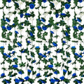 8Pcs 63Ft Royal Blue&White Fake Rose Hanging Flowers, Artificial Flower Vine, Hanging Floral Vine Garland for Wedding, Wall Arch, Halloween, Christmas Garden Backdrop Decor
