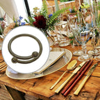 8 Pcs Black Napkin Rings - Round Napkin Ring,Stainless Steel Napkin Rings,Metal Napkin Ring for Table Settings Wedding Christmas Party Dinner Table(Spring Type)