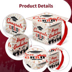 COTOPHER 36 Pack Mini Graduation Cap Gift Boxes, Class of 2025 Graduation Candy Boxes with Tassel, Small Treat Chocolate Box Centerpieces for Tables Party Decorations Graduate Favors Supplies