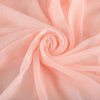 Arch Drapes for Wedding Arch Draping Fabric Blush Sheer Backdrop Curtain for Ceremony Bridal Party Decor 19Ft Length x 28" Width 2 Panel