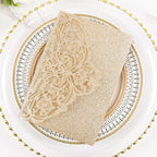 25pcs Gold Glitter Laser Cut Invitations Tri-Fold Blank Personalized Wedding Invitations Pocket With Envelopes and Rsvp Cards for Wedding Bridal Shower Quinceanera 15 Anos Invite