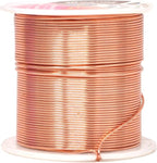 Mandala Crafts 20 Gauge Anodized Aluminum Craft Wire for Jewelry Making - 450 FT Colored Flexible Silver Copper Purple Gold Brown Red Wire - Bendable for Bonsai Armature Crafting Sculpting