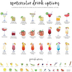 Pet Signature Drink Wedding Signs