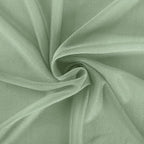Sage Green Wedding Arch Draping Fabric 2 Panels 29" x 20 FT Wedding Drapes for Backdrop Sheer Green Curtains for Romantic Bridal Baby Shower Ceremony Birthday Party Fall Outdoor Events