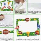 Super Bowl Game Photo Frame Party Supplies Decoration Large Size,Football Sport Game Day Party Supplies