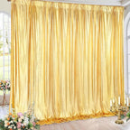 Gold Backdrop Background Party Decortaions - 9.6x8FT Sequin Backdrop Curtains for Hallowee Christmas Graduation Birthday Decor
