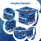 COTOPHER 36 Pack Mini Graduation Cap Gift Boxes, Class of 2025 Graduation Candy Boxes with Tassel, Small Treat Chocolate Box Centerpieces for Tables Party Decorations Graduate Favors Supplies