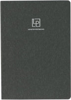 Luxury Leather Refillable Journal/Writing Notebook for Men & Women, Reusable Full-grain Leather Cover, 120gsm Thick Paper, Blank, Dotted, Lined Refills