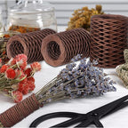 3 Roll 164 Feet Floral Wire Rustic Vine Bind Wire, Three Different Sizes for Flower Bouquets, Wreath Making, Gift Wrapping, and DIY Craft Projects (Dark Brown)