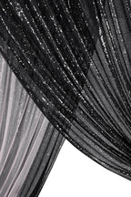 Black Sequin Backdrop 8ft x 8ft Glitter Photo Booth Black Backdrop Curtains