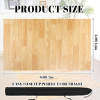 Portable Dance Floor Smooth Ballet Floor Vinyl Dance Mat for Home Stage Studios Kids Adults Practice Improve