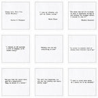 FIVE STAR NAPKINS Whiskey Quotes Cotton Cocktail Napkins, Beverage Napkin, Bar Party Small Napkins,Napkins for Events,Holidays,Weddings,Parties 4.5''x4.5''-Single Use(50x) Disposable
