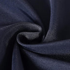 60 inch Round Tablecloth Washable Polyester Table Cloth Decorative Table Cover for Wedding Party Dining Banquet（60 inch,Navy）