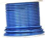 Mandala Crafts 14 Gauge Anodized Aluminum Craft Wire for Jewelry Making – 330 FT Colored Flexible Silver Copper Black Pink Ice Blue Red Wire - Bendable for Bonsai Armature Crafting Sculpting