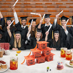 COTOPHER 36 Pack Mini Graduation Cap Gift Boxes with Tassel, Class of 2025 Graduation Candy Boxes Centerpieces for Tables Party Decorations, Small Treat Box Graduate Favors Supplies