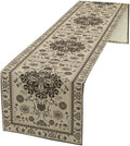 Boho Vintage Elegant Table Runner Farmhouse for Home Farmhouse Kitchen Table Dining Coffee Room Garden Party Wedding Decor 13x36in