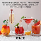 Coffee and Cocktail Stirrers, Reusable Plastic Drink Stirrer Sticks, 100 Ball Head Swizzle Sticks, Use as a Cocktail Garnish or Cake Pop Stick, and Restaurant Supplies, 6 inch (Red)