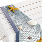 Juvale Nautical Wooden Jewelry Box Set - Jewelry Storage & Nautical Decor Boxes with Lids - Coastal Decor Table Centerpiece
