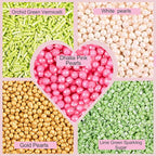 Confect Fusion Mashup Sprinkles FM Multipack 28 100 GMS for Cake Cupcake Décor, Multicolor